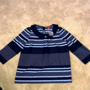 ModCloth‎ Medium Navy Blue Blouse New